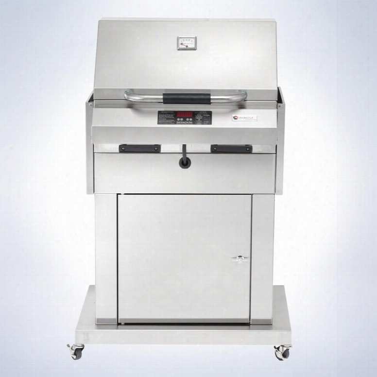 4400ec448cbs32 4400 Series 32" Closed Base Grill With Single Temperature Control 448 Sq. Inches Of Grilling Surface 18 Gauge Stainless Steel Digital