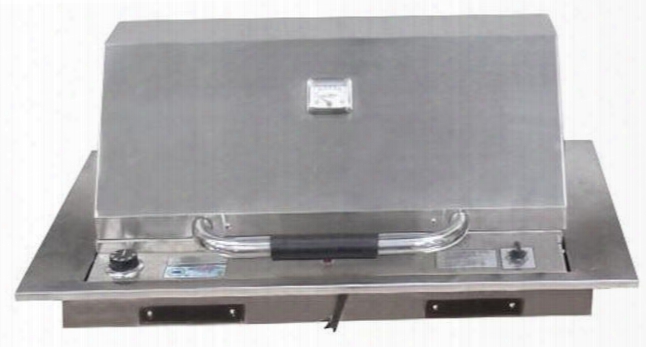 4400ec448jacts32 32" 4400 Series Built-in Counter Top Electric Grill With 448 Sq. In. Cooking Surface Warmin G Rack Removable Grease Trays Timer And
