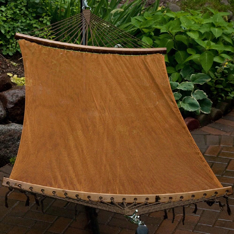 4914sn 11 Foot Nylon Mesh Hammock In Rust