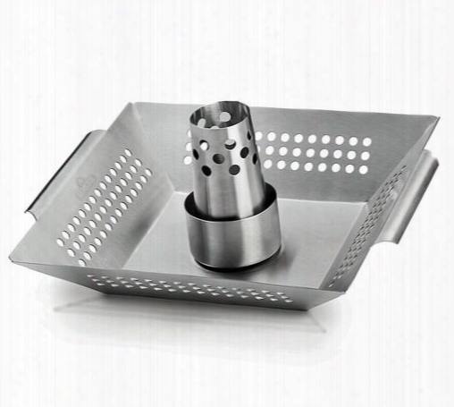 56024 Stainless Steel Chicken Roaster And