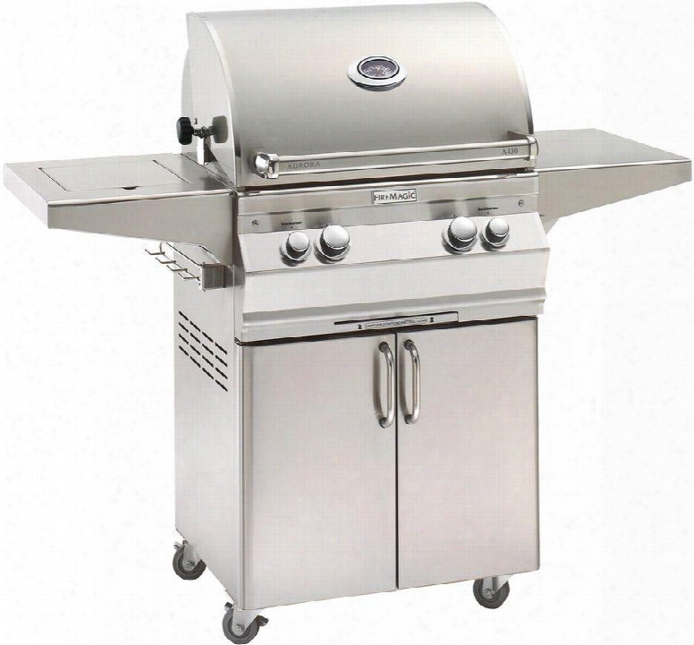 A430s5eap62 56" Freestanding Grill With 540 Sq. Inches Cooking Surface 240 Sq. Inches Halogen Lighting Hot Surface Ignition In Stainless