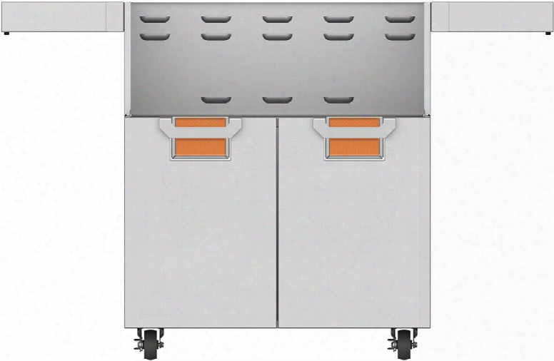 Ecd30or 30" Door Cart With 2 Door Configuration Recessed Marquise Accented Panels With Commercial Grad Handles Robust Door Hinges With Alignment