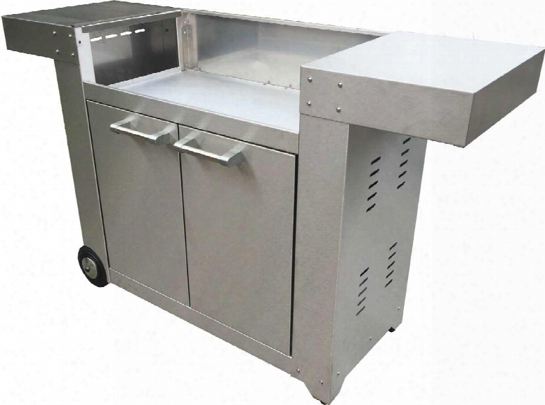 Gfcart Freestanding Griddle Cart In Stainless