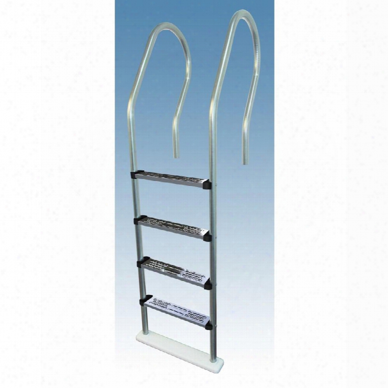 Ne1149 Stainless Steel Tread Reverse Bend In-pool Ladder In