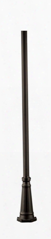 Outdoor 519p-orb 10" Outdoor Post Coastal Nautical Seasidehave Aluminum Frame With Oil Rubbed Bronze