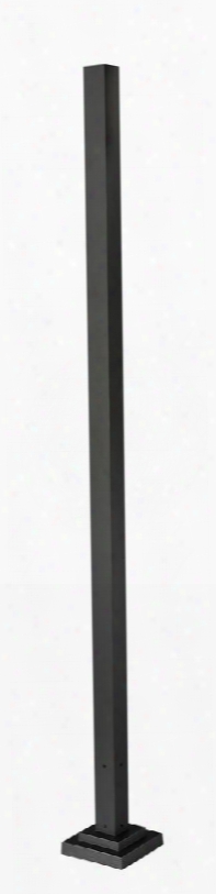 Outdoor Post 536p-orbz 9.25" Outdoor Post Coastal Nautical Seasidehave Aluminum Frame With Outdoor Rubbed Bronze
