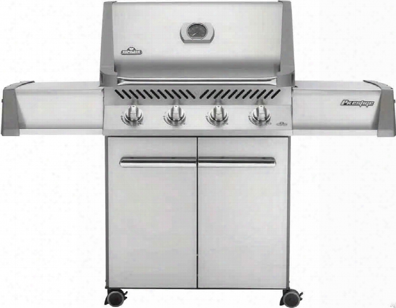 P500nss2 64" Prestige 500 Series Freestanding Natural Gas Grill With 760 Sq. In. Cooking Surface Cast Iron Grids Soft Touch Controls Lift Ease Lid