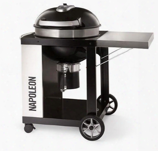 Pro22k-caart-2 45" Charcoal Series Rodeo Pro Carf Charcoal Grill With 365 Sq. In.  Cooking Space Heat Diffuser Accu-probe Temperature Gauge And Cast Iron