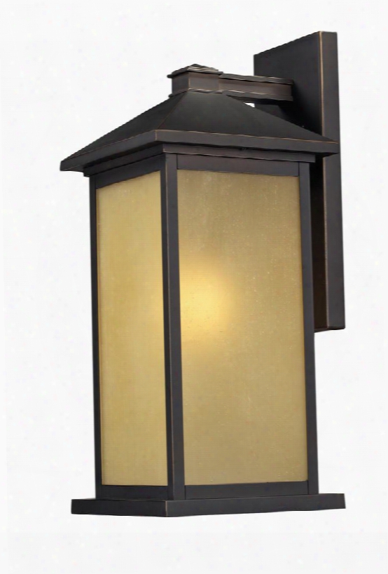 Vienna 548m-orb 8" Outdoor Wall Light Coastal Nautical Seasidehave Aluminum Frame With Oil Rubbed Bronze Finish In Tinted