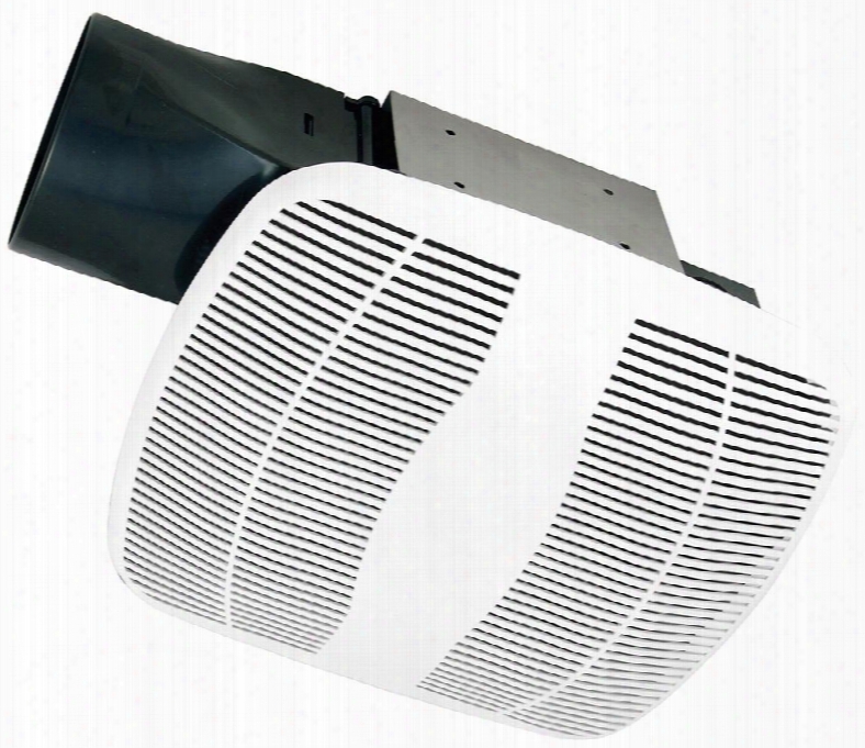 Bfq70w Exhaust Fan With70 Cfm Pc/abs Polymeric Housing And Polymeric Grill In