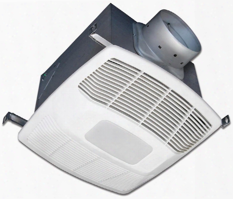 Evfd Variable Speed Exhaust Fan With 130 Cfm Lighting 23 Gauge Galvanized Steel Housing Polymeric Grill And 8 Adjustable Capacity Motor In