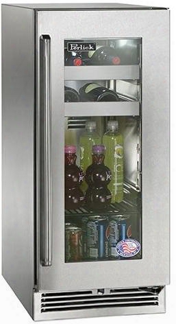 Hp15bo-3-3rc 15" Signature Series Outdoor Beverage Center With Rapidcool Forced Air Refrigeration System Stainless Steel Interior And Commercial-grade 525 Btu