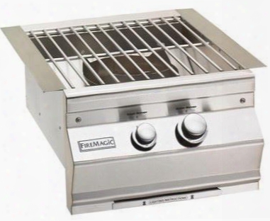 19slb0p0 Aurora 19" Power Burner With Stainless Steel Construction And Hot Surface Ignition System (120v) Up To 60 000 Btus Liquid Propane In Stainless