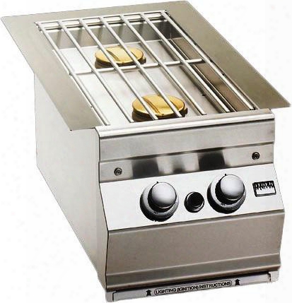 3281l Built-in Double Side Burner With Hot Surface Ignition For Aurora Grills Natural