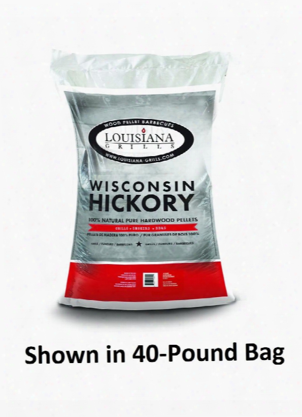 55206 20-pound Bag Wisconsin Hickory Wood
