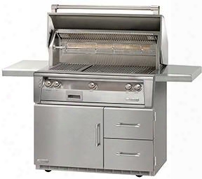 Alxe-42szrfg-ng 42" Standard Grill Natural Gas On Refrigerated Base With Sear Zone In Stainless