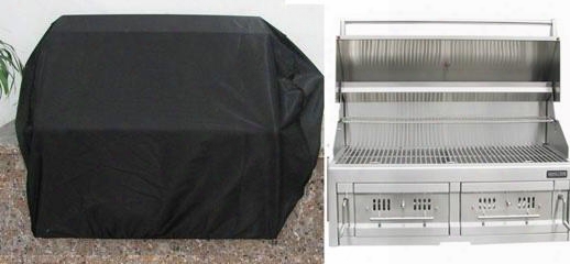 Cdz42 Waterproof Grill Cover Against 42" Drop In Charcoal