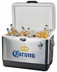 Coic-54 Corona Ice Chest - 54 Quart With Solid Latch Seals Cooler And Solid Stainless Steel