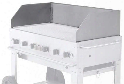 Cv-rcb-72-wgp-si 72" Pro Series Single Inlet Liquid Propane Grill With 159000 Btu Caoacity Wind Guard Two 14" Wheels Two Total Casters In Stainless