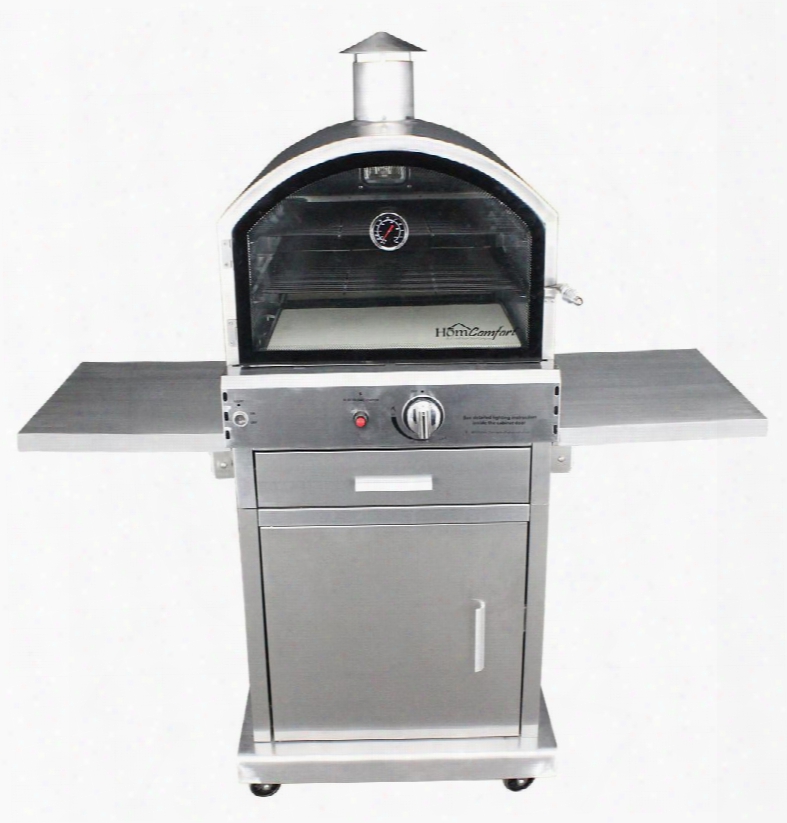 Hcp16ss Us Stove Outdoor Gas Oven Up To 16000 Btu Stainless Steel Oven And Cart Convenient Electronic