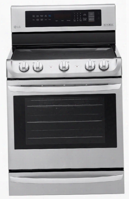 Lre4215st 30" Freestanding Electric Range With 6.3 Cu. Ft. Capacity 5 Elements Probake Convection Easyclean Ultraheat Infrared Grill And Warming Drawer: