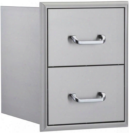 Oci-16dd 16" Double Drawer Unit In Stainless