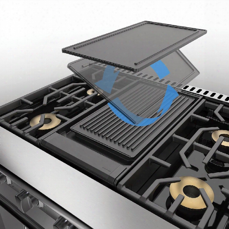 Pqgdvgr2ci Reversible Grill/griddle (for Use With Griddle