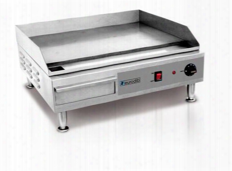 Sfe04900 Electric Griddle With Dial Thermostat Splash Guard Adjustable Feet And 22" Depth Cooking