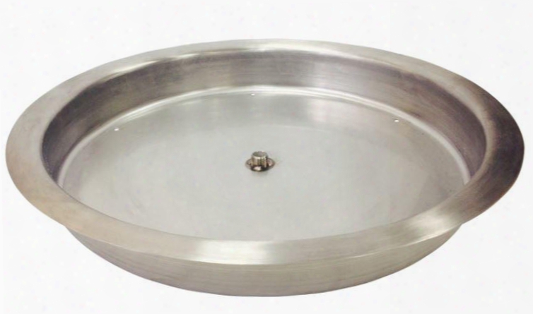 Ss-rsp-25 25" Stainless Steel Round Drop-in Fire Pit