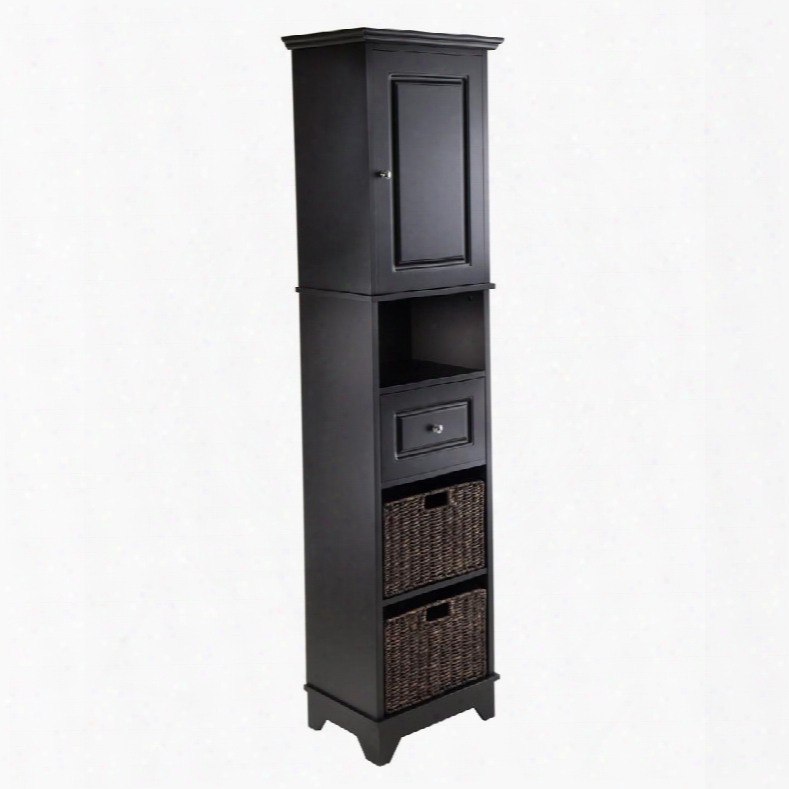 20618 Wyatt Tall Cabinet With Baskets Drawer