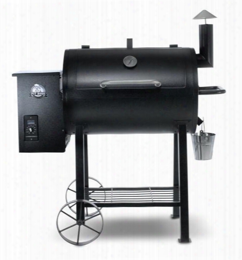 71820 Pb820 Wood Pellet Smoker With 40 000 Btus 818.5 Sq. In. Total Cooking Area Dial-in Digital Control With Led Read-out In