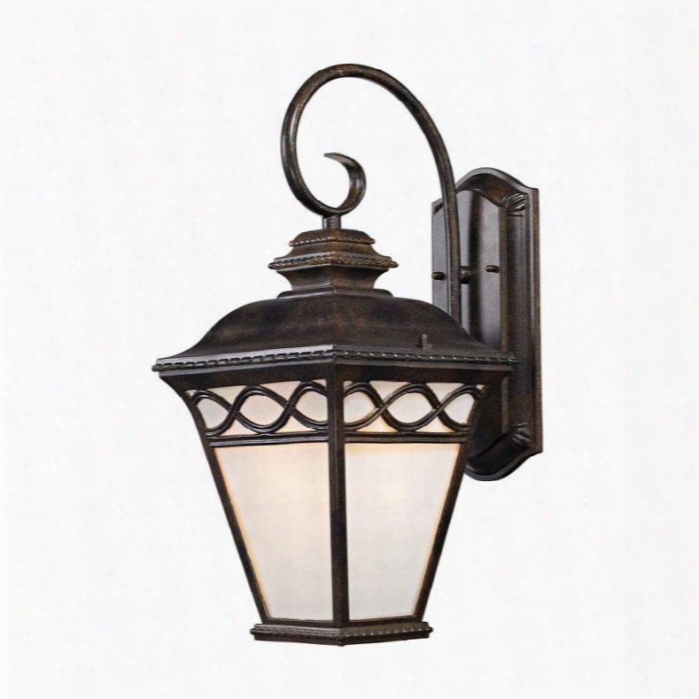 8561ew/70 Mendham 1 Light Coach Lantern In Hazelnut