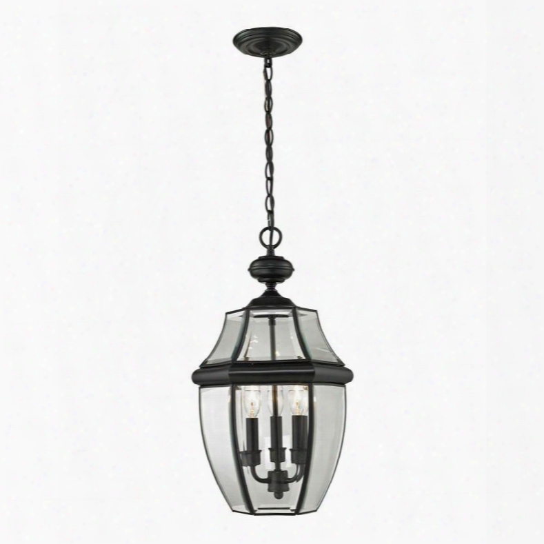 8603eh/60 Ashford 3 Light Exterior Hanging Lantern In