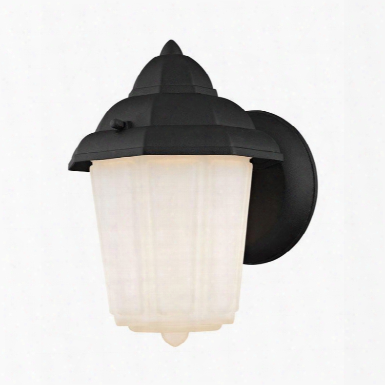 9211ew/65 1 Light Outdoor Wall Sconce In Matt