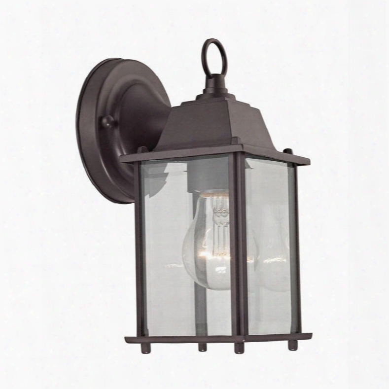 9231ew/75 1 Light Outdoor Wall Sconce In Oil Rubbed