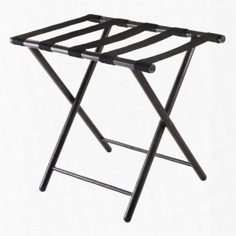 93522 Tavin Luggage Rack Folding Straight Leg In Antique