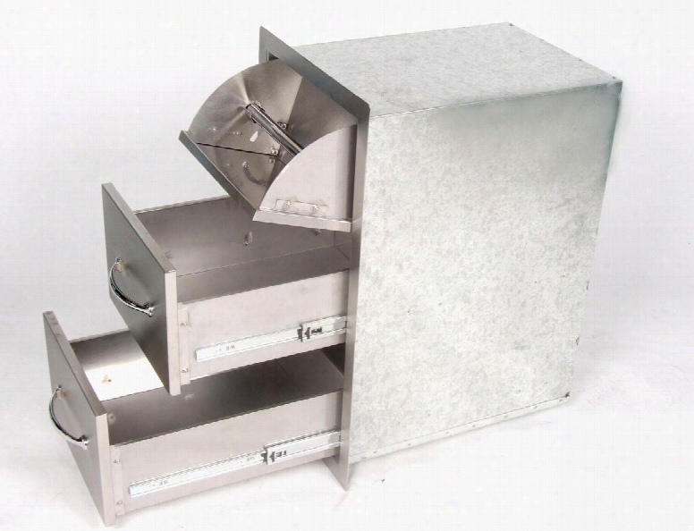 A-dpcf 17" Flush Drawers And Paper Holder
