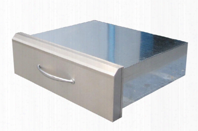 A-md30 30" X 9.5" Premium Drawer With Pocket Shelf In Stainless