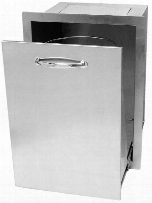 A-trhd 20" Pull-out Trash Drawer With Optional Punch-out On