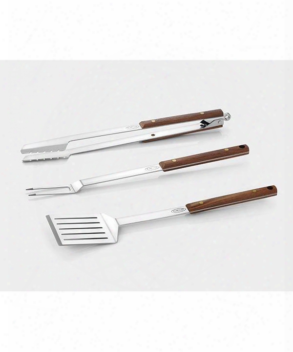 Ats-ck3 Grill Cook Tool Set With Spatula Tongs