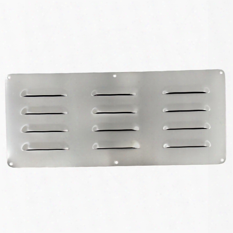 Blz-island-vent 14" X 6" Island Vent Pane In Stainless Steel