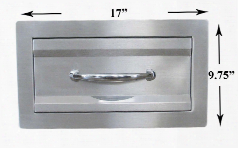 C-sd7 17" Premium Single Access Drawer In Stainless