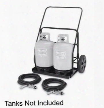 Cv-rps-486072 Remote Propane Cart With Securing Chains & Two 25' Hoses &