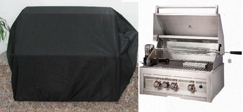 G-cover3b Weather-proof Grill Cover For 28" To 32" Built-in