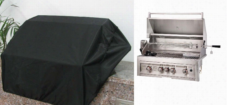 G-cover4b Weather-proof Grill Cover For 32" To 36" Built-in