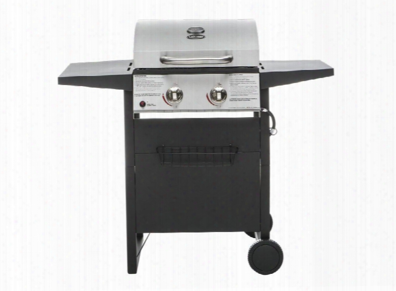 Gbc1405sp Uniflame 44" Liquid Propane  Grill With Black Stainless Steel Construction Push Button Ignition And Condiment Basket Up To 24000