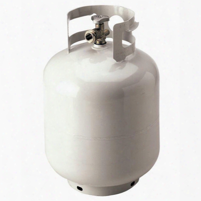 Opdqcv 5 Gallon "opd" Liquid Propane Tank With Quick Close Valve In Brushed