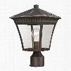 8411EP/70 Ridgewood Post Lantern In Hazelnut