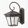 8411EW/70 Ridgewood 1 Light Exterior Coach Lantern In Hazelnut