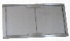 A-DD42 42" Flush Mount Horizontal Double Access Door with Vent in Stainless